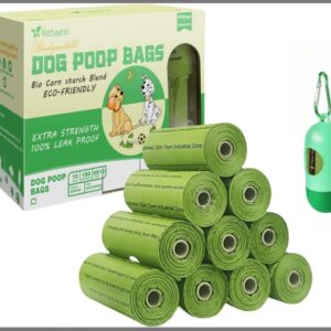 Sacs Déjection Chien Biodégradables Écologiques